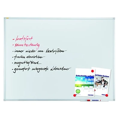 Abbildung von Franken Schreibtafel X tra!Line magnetisch emailliert 240x120cm