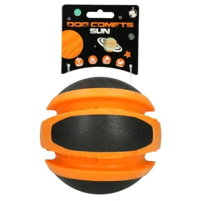 Abbildung von Dog Comets Ball Sun Hundespielzeug 13 cm Orange...