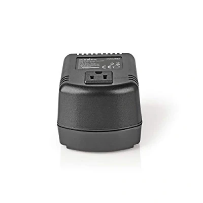 Abbildung von Stromwandler Netzstromversorgung 230 V AC 50 Hz 100 W Schutzkontakt Schwarz