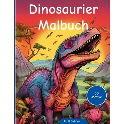 Abbildung von Dino Abenteuer: Ein Dinosaurier Ausmalbuch für aufstrebende Paläontologen ab 8 Jahren: 50 faszinierende Dinosauriermotive zum Ausmalen junge Entdecker Jahren (Ausmalabenteuer)