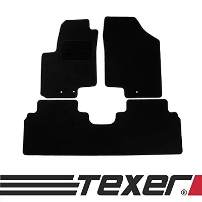 Abbildung von TEXER Textil Fußmatten Passend für Kia Venga YN Bj. 2009 Basic