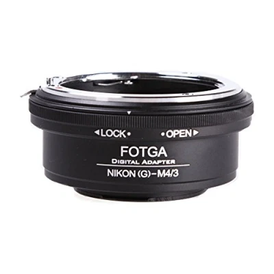 Abbildung von FOTGA Nicna Objektiv Adapter f¨¹r Nikon G AF S Lens auf Micro 4/3 M4/3 EP1 EP2 G3 GH1 GH2 GH3 GF5