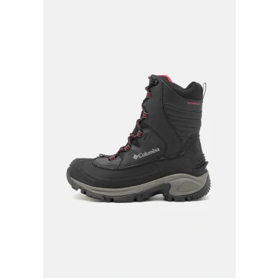 Abbildung von Columbia Bugaboot III Snowboot/Winterstiefel, Herren, Größe: 40, Black/bright red Schuhe