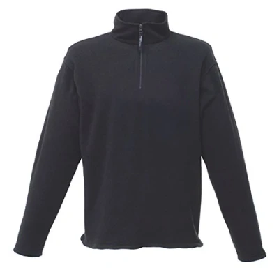 Abbildung von Regatta Herren Micro Fleecejacke mit Reißverschluss am Hals, Robbengrau, M UK