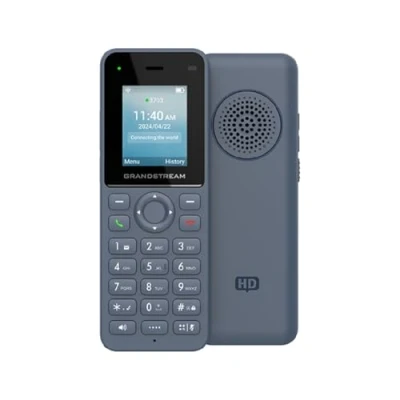 Abbildung von Grandstream WiFi Handset WP816 Schnurloses Wi Fi IP Telefon mit integriertem Dualband 802.11a/b/g/n/ac/ax und 6 Stunden Sprechzeit.