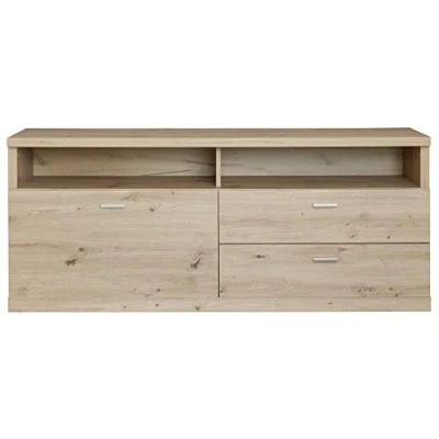 Abbildung von trendteam smart living Lowboard Fernsehschrank Fernsehtisch Wohnzimmer Echo Aufbaumaß (BxHxT) 150 x 62 45 cm Farbe Artisan Eiche 191331892