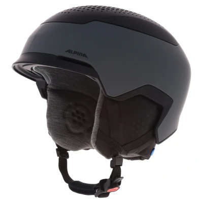 Abbildung von ALPINA Unisex Erwachsene GEMS Skihelm, Midnight Grey Black matt, 55 59