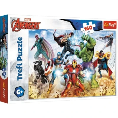 Abbildung von Trefl Marvel The Avengers Puzzle 160 Teile