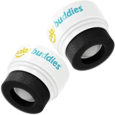 Abbildung von Solar Buddies Ersatz Duo Aufsätze (dies ist kein vollständiger Applikator, nur Aufsätze) für den kinderfreundlichen, nachfüllbaren Sonnencreme Applikator von mit Schwamm