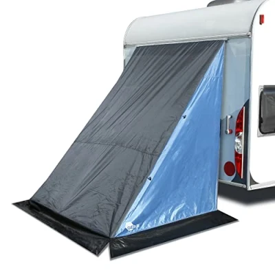 Abbildung von your GEAR Caravan Zelt Adria Heckzelt 190x150x185 cm Küchenzelt Gerätezelt Lagerzelt für Wohnwagen oder Wohnmobil 3 Kederlängen zur Wahl 2 Eingänge UPF 50+ Schutz 3000 mm Wassersäule 180