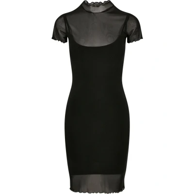 Abbildung von Urban Classics Damen Etuikleid, Damen, Größe: Small, Black