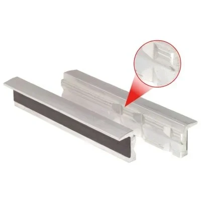 Abbildung von KS Tools 914.0086 Alu Schraubstock Schonbacken,120mm,Trapeznutzen