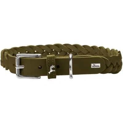 Abbildung von Halsband Solid Education Special M (55), Oliv 55