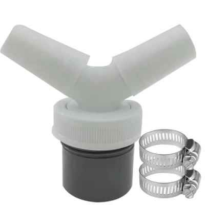 Abbildung von Siphon Waschmaschine Abfluss Adapter,Waschmaschinenanschluss Adapter,Abfluss Doppelanschluss Zubehör,Waschmaschine Anschluss für 2 Waschmaschinen