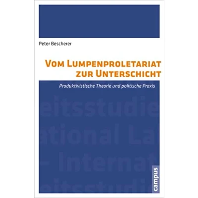 Abbildung von Vom Lumpenproletariat zur Unterschicht: Produktivistische Theorie und politische Praxis (International Labour Studies, 6)