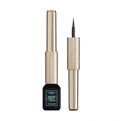 Abbildung von L&#039;Oréal Matte Signature Eyeliner 04 Emeraude