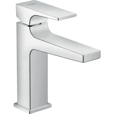 Abbildung von hansgrohe Waschtischarmatur &quot;Metropol&quot;, Standventil 10cm, mit Hebelgriff für Kaltwasser ohne Ablaufgarnitur