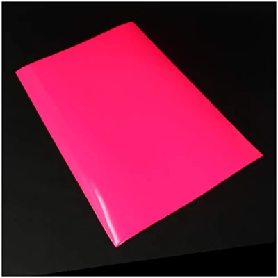 Abbildung von Din A4 Bogen Bastelfolie Selbstklebend Künstlerfolie Plotterfolie Plottfolie Folie Basteln (Neon Pink, 1 Bogen)