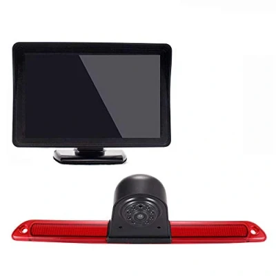 Abbildung von 「12mm Objektiv CMOS Rückfahrkamera + 4.3 Zoll TFT LCD Bildschirm Auto Monitor」Bremsleuchte Dach für Van Dachkamera Mercedes Benz Sprinter W906/ VW Crafter Caravelle 2007 2015