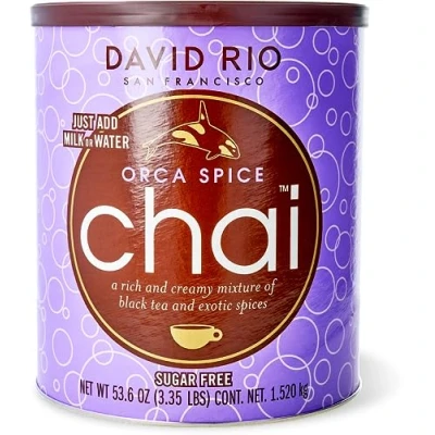 Abbildung von David Rio Chai Orca Spice zuckerfrei aus San Francisco, Pappwickeldose (1 x 1520 g)