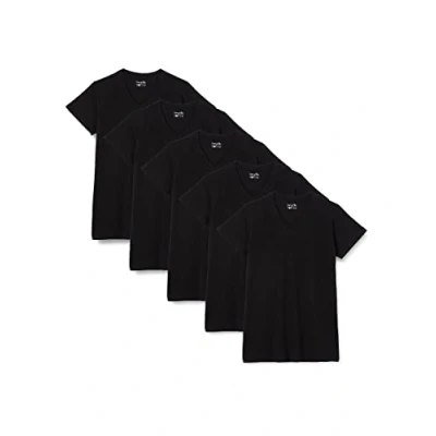 Abbildung von berydale Damen T Shirt Bd158, Schwarz 5er Pack, L