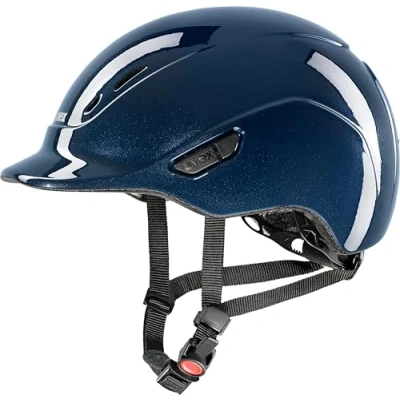 Abbildung von Uvex Reithelm Kind/Jugend Kiddox Shiny Marineblau