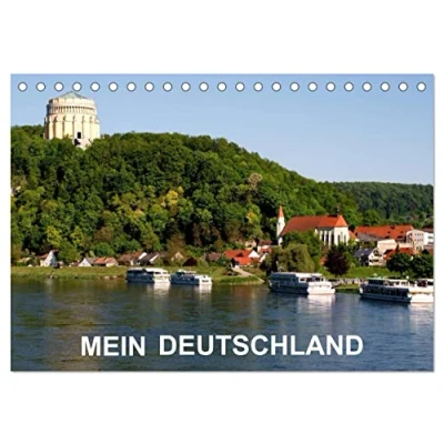 Abbildung von MEIN DEUTSCHLAND (Tischkalender 2025 DIN A5 quer), CALVENDO Monatskalender