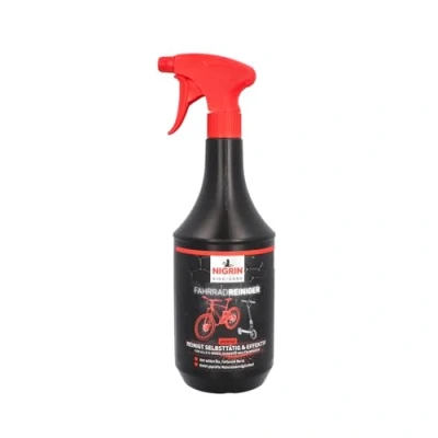 Abbildung von NIGRIN Bike Care Fahrrad Reiniger, 1000 ml Sprühflasche, Fahrradreinigung, reinigt selbsttätig und gründlich