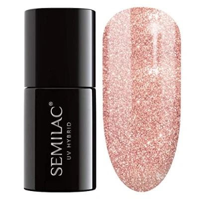 Abbildung von Semilac UV Nagellack 094 Pink Gold 7ml Kollektion Special Day