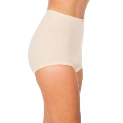 Abbildung von Playtex Damen Shapewear Höschen aus Mikrofaser Slip, Weiss, L