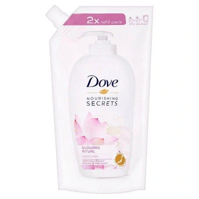 Abbildung von Dove Glowing Ritual Handwasch Nachfüllpackung Lotusblume &amp; Reiswasser 500ml