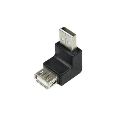 Abbildung von Logilink AU0025 USB Adapter, 2.0 AM/AF, 90 Degree