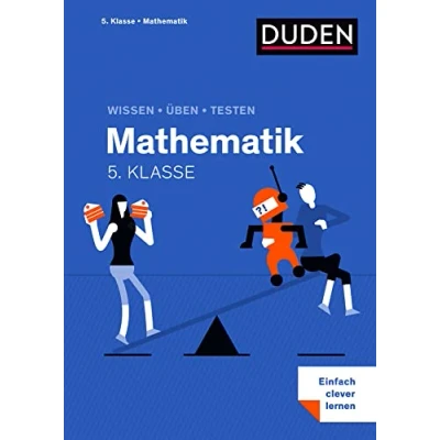 Abbildung von wissen Üben Testen: Mathematik 5. Klasse: Alles, was du musst!