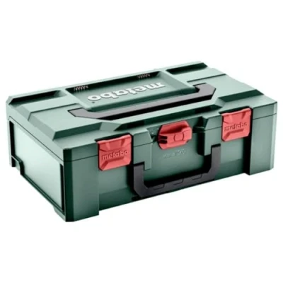 Abbildung von Metabo Werkzeugkoffer metaBOX 165 L 626890000 Maschinenkoffer ABS Grün/Rot (L x B H