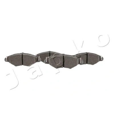 Abbildung von JAPKO 500010 Bremsbelagsatz Vorderachse PEUGEOT: 206 Schrägheck, SW, 206+ CITROËN: Xsara Kombi, Coupe