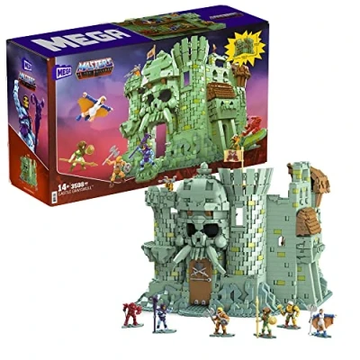 Abbildung von Masters of the Universe Mattel Mega Construx Probuilders Bauset Castle Graysk 3508 Teile Alter: 6 12 Jahre