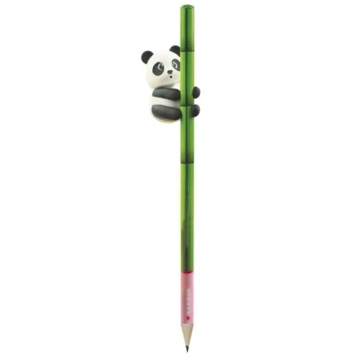 Abbildung von Bleistift mit Radiergummi Panda von Legami