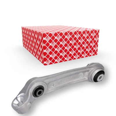 Abbildung von FEBI BILSTEIN 180546 Querlenker mit Lager Vorderachse rechts, unten, hinten Aluminium 20 BMW: 5 Limousine, Touring