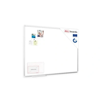 Abbildung von ALLboards Magnettafel Whiteboard 120x80cm Memoboard Weiß Schreibtafel