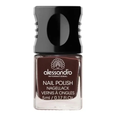 Abbildung von Alessandro Colour Code 4 Nail Polish 83 Black Cherry 5 ml