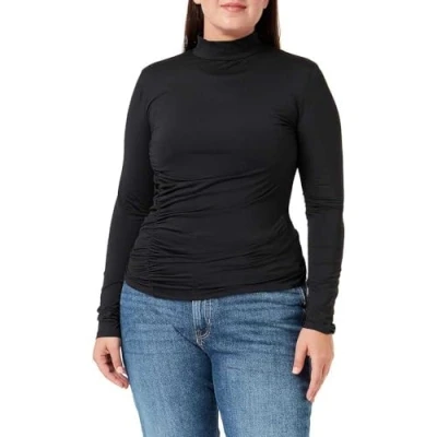 Abbildung von HUGO Damen Dachora Jersey Top, Black1, XXL EU