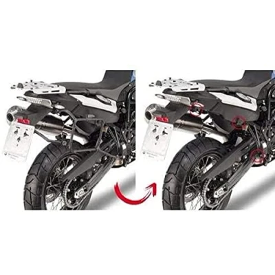 Abbildung von Givi Rapid Seitenträger Monokey® PLR5103 für BMW F 650/700/800 GS