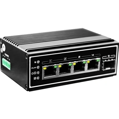 Abbildung von LevelOne Switch IGP 0102, Industrial Gigabit POE Injector, 802.3at PoE+, 36W, Power Input 12 56V DC
