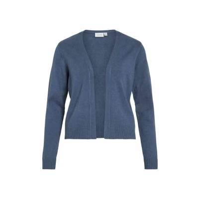 Abbildung von VILA Viril Cardigan Strickjacke, Damen, Größe: XXL, Vintage indigo