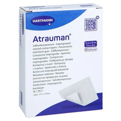 Abbildung von Atrauman 5x5 cm steril Kompressen 50 St