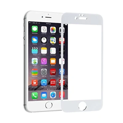 Abbildung von itronik® 9H Hartglas/Schutzglas für Apple iPhone 6 Plus (5,5&quot;) / Displayschutzglas/Tempered Display Schutz Folie/Schutzglas/Echte Glas/Verbundenglas/Glasfolie Weiss