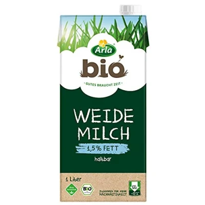 Abbildung von Arla Bio Haltbare Weidemilch 1.5% Fett, H Milch aus artgerechter Tierhaltung, 12x1 l