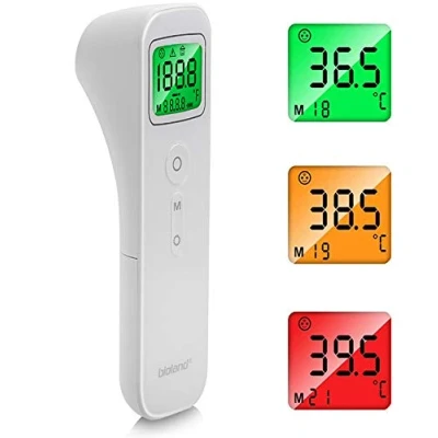 Abbildung von AGM Infrarot Stirnthermometer für Baby und Handgelenk mit Digital Instant LCD Display Stirn Thermometer Baby, Erwachsene