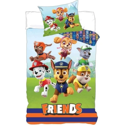 Abbildung von Paw Patrol Bettwäsche Kinderbettwäsche Set 100x135cm, 40x60 cm, 100% Baumwolle