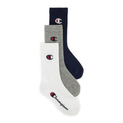 Abbildung von Champion Unisex Kinder Core Junior 3pp Crew Socken, Schwarz/Weiß, 31 34 EU